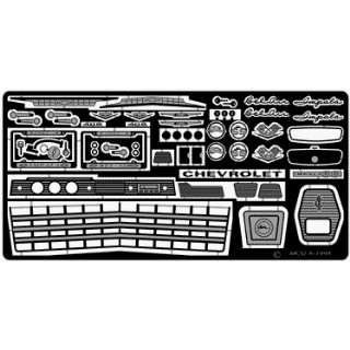  1962 Chevy Impala SS Detail Set for AMT (Photo Etched) 1 