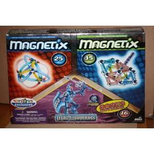  Magnetix 76 Piece Special Parts/met Allics with Bonus Mag 