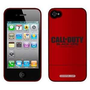  Call of Duty Black Ops Logo on AT&T iPhone 4 Case by 