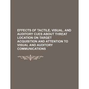  Effects of tactile, visual, and auditory cues about threat 
