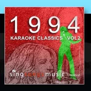  1994 Karaoke Classics Volume 2 1990s Karaoke Band Music