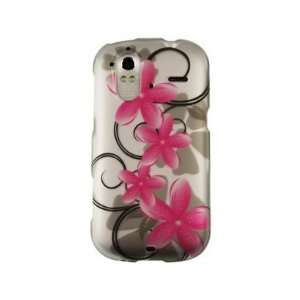  Reinforced Plastic Phone Protector Case Cover Pink Star 