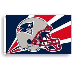 New England Patriots   3 X 5 Flags Case Pack 6  Sports 