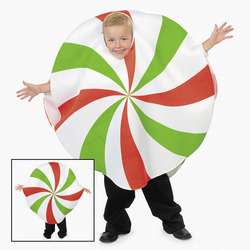 Peppermint Candy Winter Holiday Child Costume Photo NW  