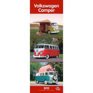 Volkswagen Campers 2012 Slimline Wall Calendar  