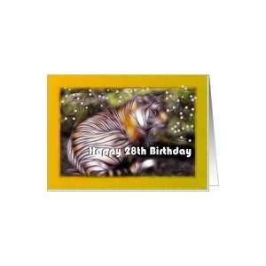   ~ Age Specific 28th ~ Fractalius Bengal Tiger Art Card Toys & Games