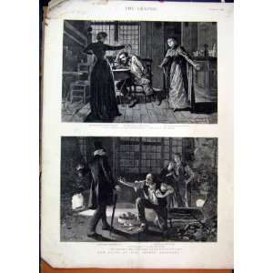1889 Theatre Middleman Shaftesbury Haymarket Man Shadow  