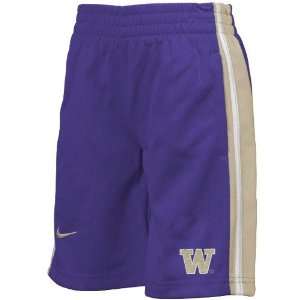  Nike Washington Huskies Youth Purple Classic Mesh Shorts 