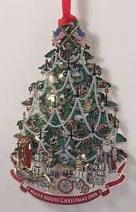 White House Historical Association 2008 Christmas Ornament Original 