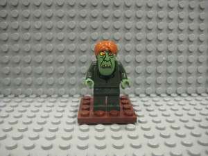 Custom LEGO Scooby Doo Creeper Villain Minifig Minifigure Display 