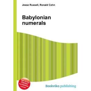  Babylonian numerals Ronald Cohn Jesse Russell Books