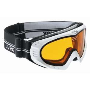  UVEX F2 High Performance Ski Goggle,Polar White Shiny 