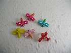 pcs colorful Butterfly hair clips gift set idea for dolls or girls 
