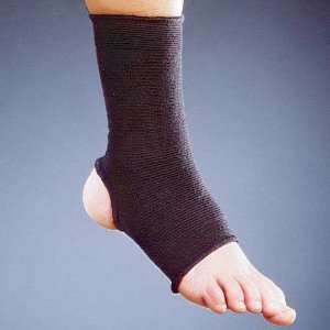   Sports Supports Black Elastic Ankle Support
