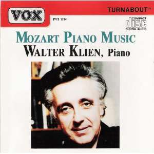  Works for Solo Piano Mozart, Klien Music