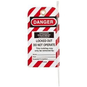 North Safety Danger Equipment Lockout   Locked Out Do Not Operate 