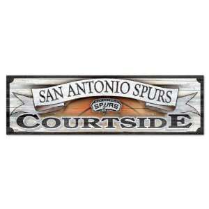  San Antonio Spurs 9x30 Wood Sign