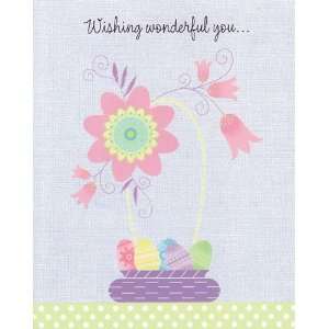  Easter Card Wishing Wonderful You Health & Personal 
