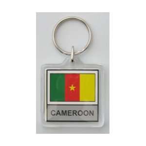  Cameroon   Country Lucite Key Ring Patio, Lawn & Garden