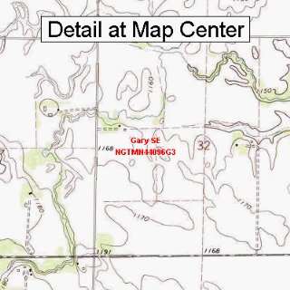  USGS Topographic Quadrangle Map   Gary SE, Minnesota 