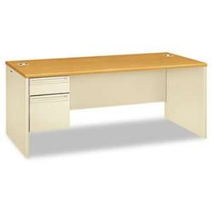  New HON 38294LCL   38000 Series Left Pedestal Desk, 72w x 