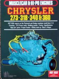 CHRYSLER 273 318 340 & 360 ENGINE PERFORMANCE GUIDE  