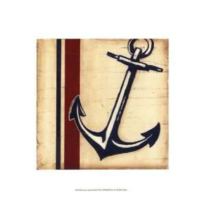   Captains Anchor Poster by Ethan Harper (13.00 x 19.00)