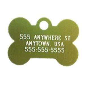   Pet Tag Gold,1.1 x 0.75 Travel & Outdoors
