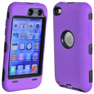   HARD/SKIN CASE COVER FOR IPOD TOUCH 4 4G 4TH GEN+PROTECTOR  