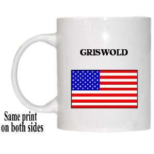  US Flag   Griswold, Connecticut (CT) Mug 