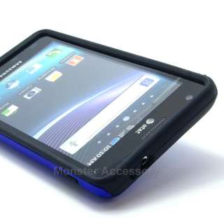 Blue V2 Double Layer Hard Case Gel Cover For Samsung Infuse 4G SGH1997 