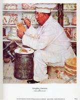 Norman Rockwell Saturday Evening Post WEIGHTY MATTERS  
