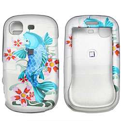 Samsung Strive Blue Koi Fish Snap On Case Cover  