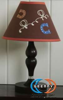 Lamp Shade for Horse & Cowboy Boy 13P Bedding Set 813026011581  