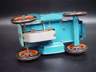 Vintage Modern Toys Japan Lever Action Tin Toy Car  
