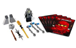 Brand Korea Lego 9551 Ninjago Spinners Minifigures Set Weapons Kendo 