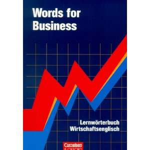 Words for Business. Lernwörterbuch Wirtschaftsenglisch. Herbert 