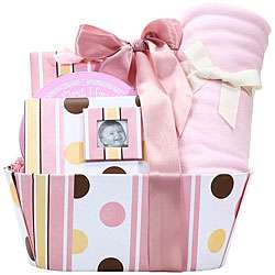 Baby Girl Keepsake Gift Basket  