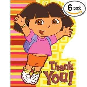   The Explorer & Friends Thank You Die Cut, 8 Count Packages (Pack of 6