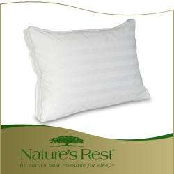   All Natural Latex/ Feather/ Down Dual Comfort Pillow  