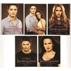   SDCC Exclusive Twilight Breaking Dawn 5 Pack Edward 