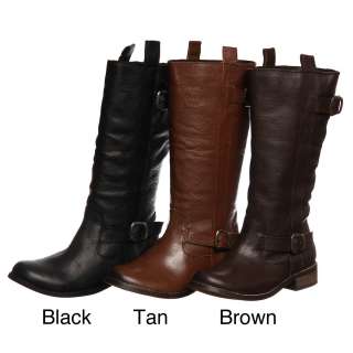 MIA Womens Roadster Motorcycle inspired Mid calf Boots FINAL SALE 