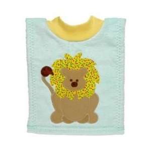  A Mom Who Knows Appliqued Lion Infant Bib Baby