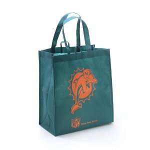  (6) Miami Dolphins Reusable Grocery Shopping Bags Sports 