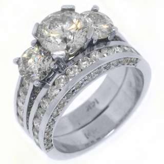 CARAT DIAMOND ENGAGEMENT RING WEDDING BAND BRIDAL SET ROUND CUT 