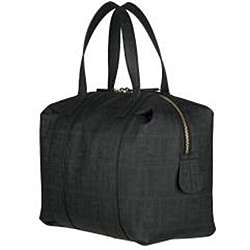 Fendi Zucca Black Canvas Bowler Bag  