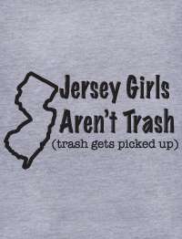 Jersey Shore Girls Funny American Apparel 2102 T Shirt  