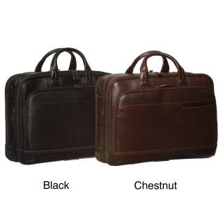   Murphy Dividends Deluxe Leather Expandable Briefcase  
