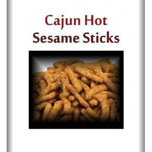 Cajun Hot Sesame Sticks ~ 2 Lbs.  Grocery & Gourmet Food