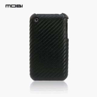 com Carbon Fiber Leather Back Cover for Apple iPhone 3G (Carbon Fiber 
